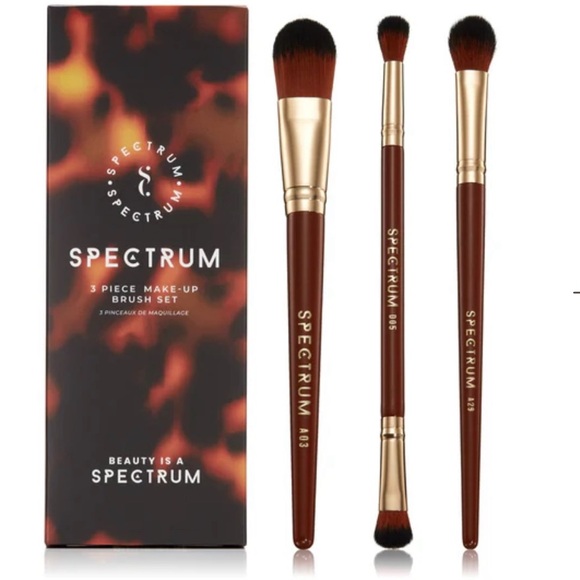 Pantherine 3 Piece Makeup Brush Set - Picture 2 of 5